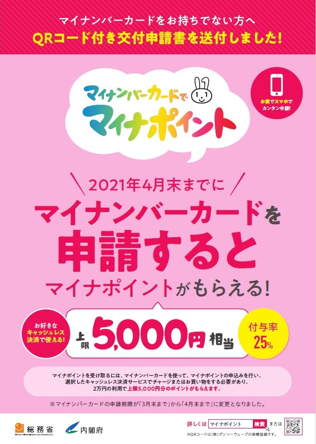 マイナンバーカードを活用した消費活性化策 マイナポイント 津山市公式サイト