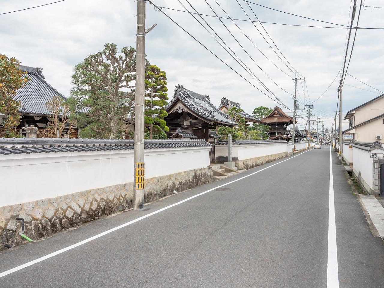 寺町の町並み