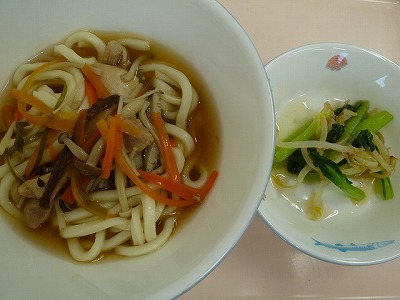 あんかけうどん試作