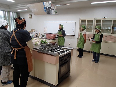 料理教室の様子